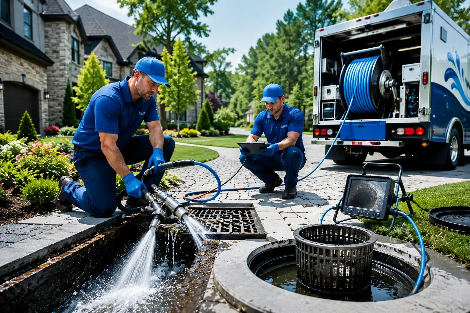 Local outdoor drain cleaning professionals in Sprakers, NY